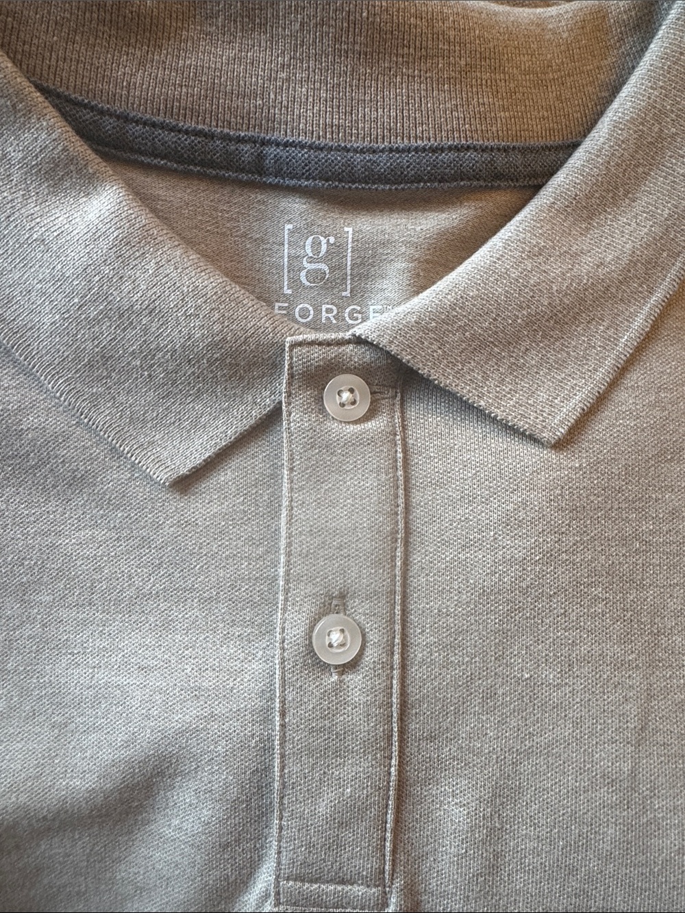 George Men's Polo Shirt in Taupe Brown